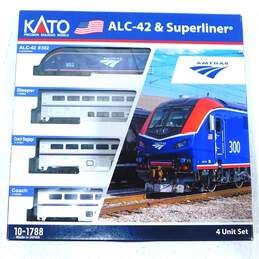 Kato N Scale ALC-42 & Superliner 10-1788 4 Unit Set IOB