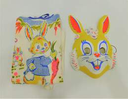 Vintage Collegeville Tiny Tot White Rabbit Halloween Costume IOB alternative image