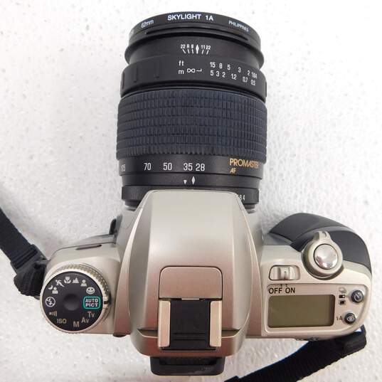 Pentax ZX-7 35mm Film Camera w/ Promaster AF 28-105mm Lens image number 4