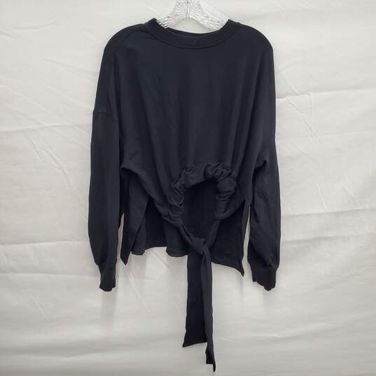Buy the Lululemon Athletica WM's Black Blouse Top Size XS