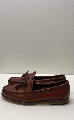 Allen Edmonds Brown Leather Maxfield Tassel Loafers Men's Size 11.5