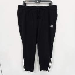 Adidas Women's Black Sweatpants Size 2XL