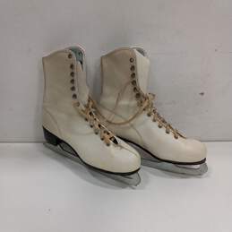 Vintage White Ice Skates