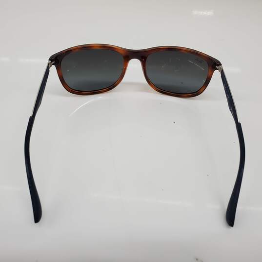 Ray-Ban Brown Tortoiseshell/Blue Lightweight Frame Sunglasses RB4267 image number 3