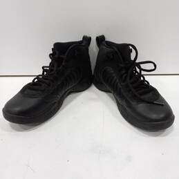 Jordan Black Boot Cut Athletic Lace-up Sneakers Size 3Y alternative image