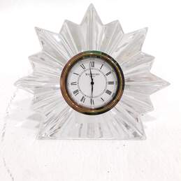 Marquis Waterford Crystal Sheridan & Starburst Desk Clocks Paperweight Decor alternative image