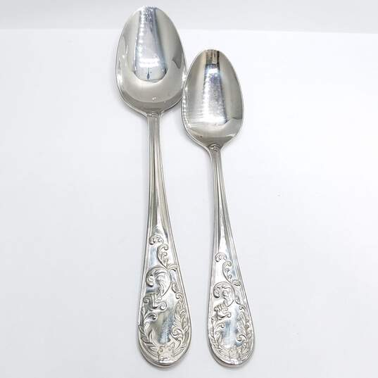 Christian Dior Stainless Steel 8"/6.5" Spoon BD 10pcs W/C.O.A 580.0g image number 2