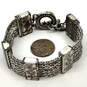 Designer Brighton Silver-Tone French Quarter Toggel Clasp Chain Bracelet image number 1