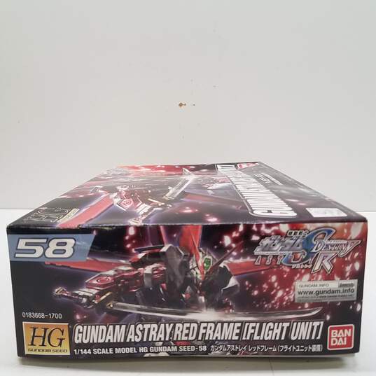 Bandai HG 1/144 MBF-P02 Gundam Astray Red Frame (Flight Unit Equipment) IOB image number 2