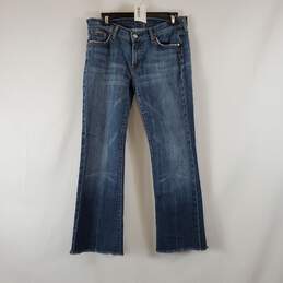 7 For All Mankind Women's Blue Jeans SZ 31