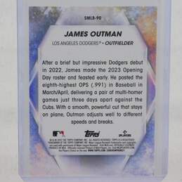 2023 James Outman Topps Rookie Stars of MLB Los Angeles Dodgers alternative image