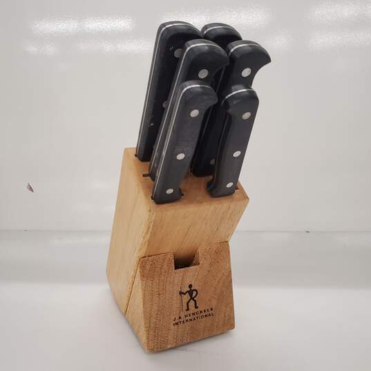 J.A. Henckels Ever Sharp Pro 6-Piece Kitchen Knife Set image number 1