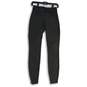 New York & Company Womens Black High Elastic Waist Pull-On Ankle Pants Size XS image number 1