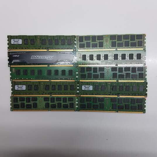 Lot of 10 Mixed PC3 DD3 Desktop Memory Ram #3 image number 2