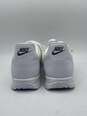 Authentic Mens White Cortez Ultra 833142-101 White Sneaker Shoes Size 14 image number 4