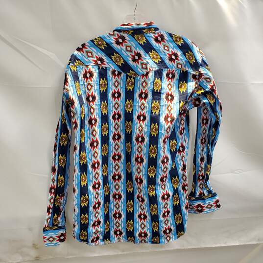 Wrangler Checotah Western Button Up Shirt No Size image number 2
