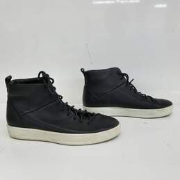 Ecco High Top Sneakers Black Size 9