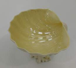 Vintage Belleen Cardium Shell ON Coral Compote Dish alternative image