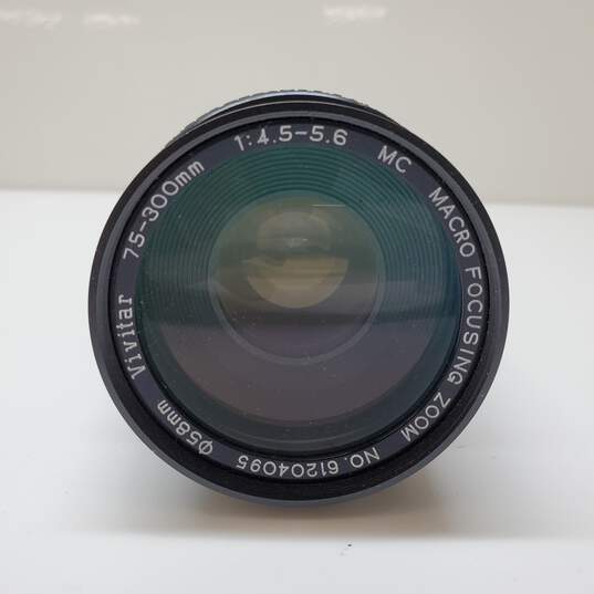 Vivitar Macro Focusing Zoom Lens - 75-300mm 1:4.5-5.6 58mm Untested, For Parts/Repair image number 1
