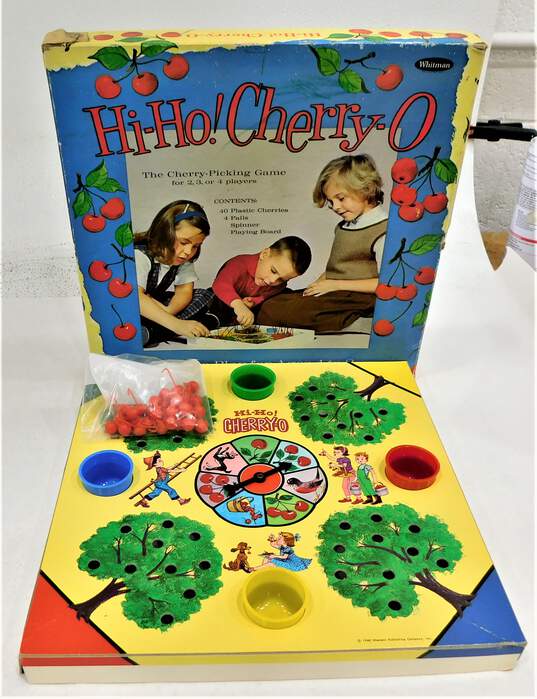 Lot of  2 Vintage  Children's Game Hi-ho Cherry O and Hickety Pickety image number 2