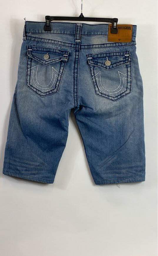True Religion Blue Shorts - Size 36 image number 2