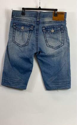 True Religion Blue Shorts - Size 36 alternative image