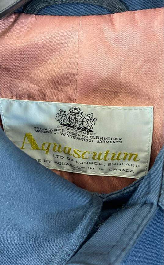 Aquascutum Blue Coat - Size Medium image number 2