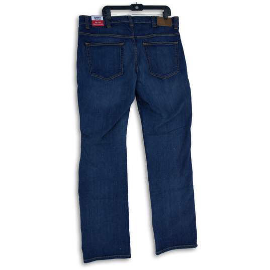 NWT Tommy Jeans Mens Blue Denim Medium Wash Straight Leg Jeans Size 38X36 image number 2