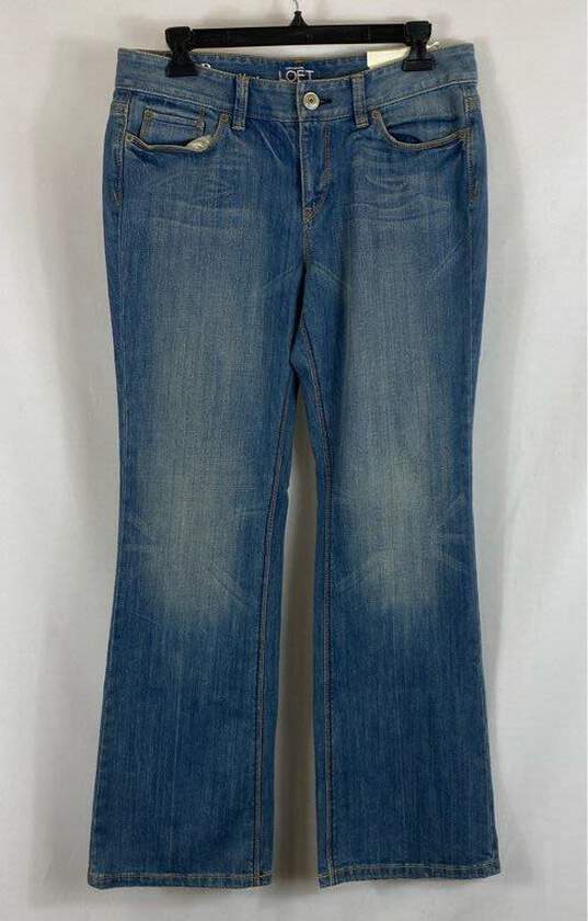LOFT Ann Taylor Blue Pants - Size 8P image number 1