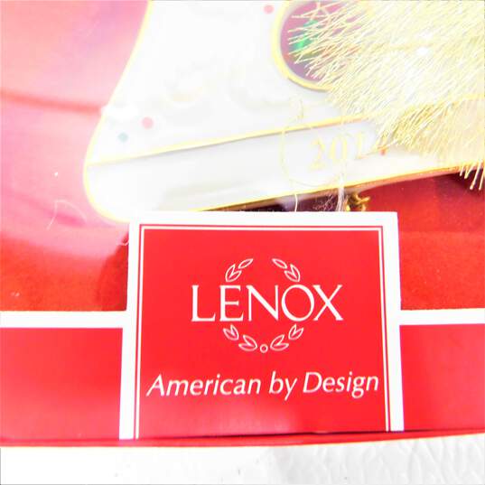 2014 Lenox Annual Christmas Ornament: Jolly Jingle Bell IOB image number 3
