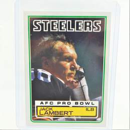 1983 HOF Jack Lambert Topps Pro-Bowl Pittsburgh Steelers