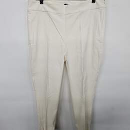Talbots Chatham White Dress Pants