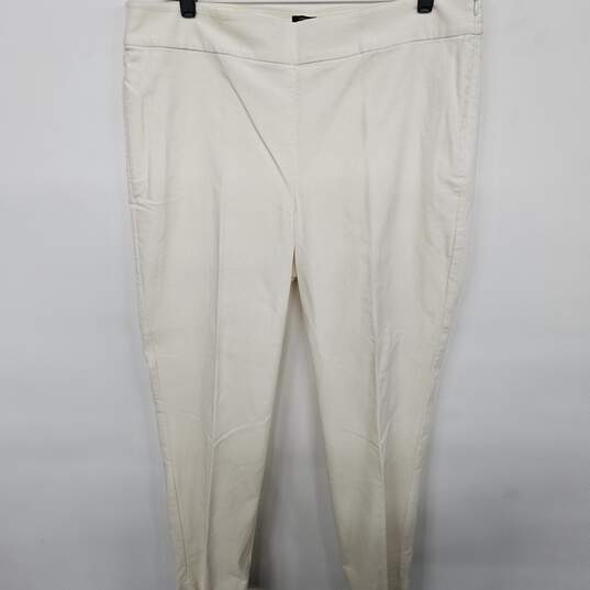Talbots Chatham White Dress Pants image number 1