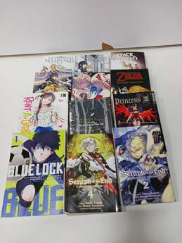 12PC Manga Graphic Novel Bundle
