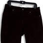 NWT Womens Purple Denim Dark Wash Low Rise Skinny Leg Jeans Size 14X30 image number 2