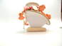 Artisan 925 Orange & Pink Dyed Jasper Graduated Slabs Beaded Statement Necklace 148.5g image number 2