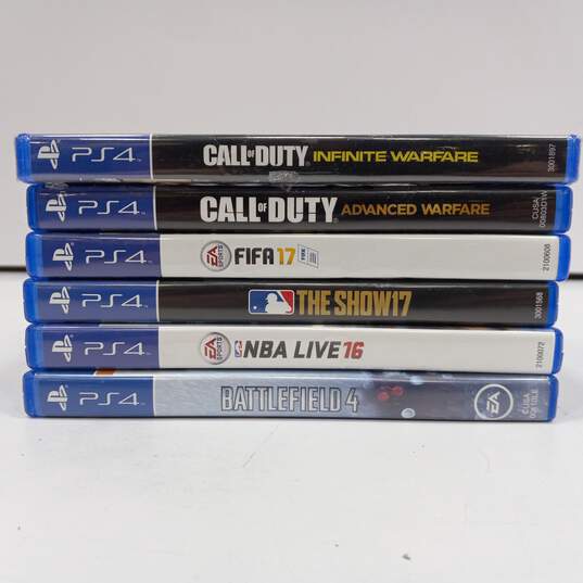 Bundle of 6 Assorted Sony PlayStation 4 Video Games image number 4