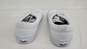Vans Classic Shoes White Leather Size 8 image number 4
