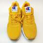 Champion 93Eighteen Yellow Suede Men's Athletic Shoes Size 11 image number 6