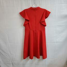 Maeve Red Rouge Flutter Sleeve A Line Dress WM Size S NWT alternative image