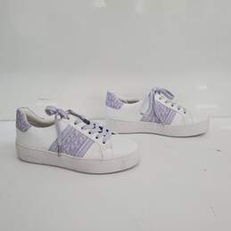 Michael Kors Poppy Stripe Lace-Up Sneakers Size 6