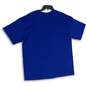 NWT Adidas Mens Blue Crew Neck Short Sleeve Pullover T-Shirt Size Large image number 2