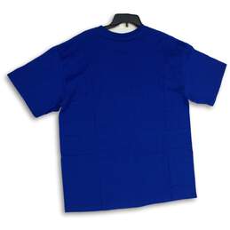 NWT Adidas Mens Blue Crew Neck Short Sleeve Pullover T-Shirt Size Large alternative image