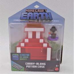 2 Minecraft Earth Boost Carry-Along Potion Case W/ Figure New  Mattel alternative image