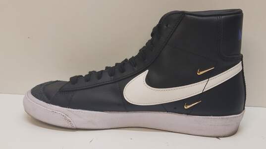 Nike Blazer Mid 77 SE Sisterhood Women's Size 10 Sneakers Black Gold image number 2
