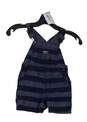 Boys Blue Pockets One Piece Overalls Size 24m image number 3