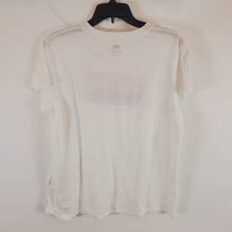 Levi's Women White Graphic T-Shirt XL NWT alternative image