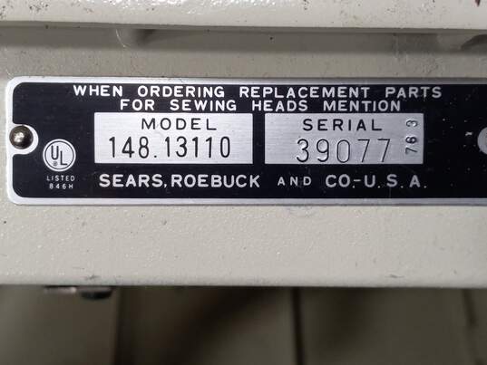 Sears Kenmore 148.13110 Sewing Machine image number 4