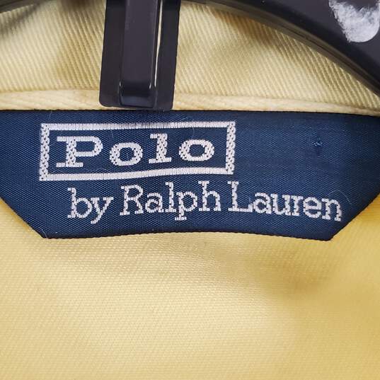 Polo Men Yellow Lightweight Jacket L image number 3