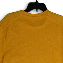 NWT Mens Yellow Dri-Fit Crew Neck Short Sleeve Pullover T-Shirt Size L alternative image